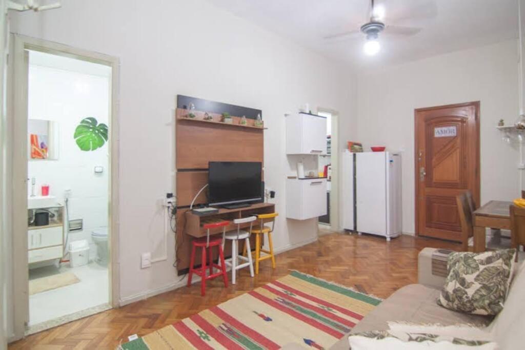 Apartamento Charmoso Na Praia De Copacabana Rio de Janeiro Exteriör bild