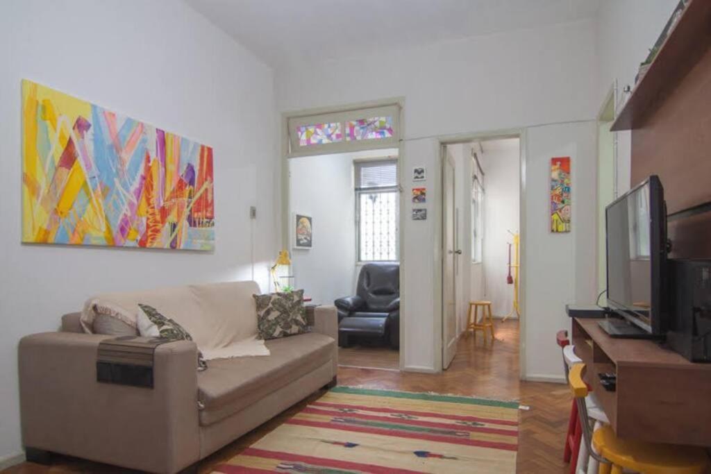Apartamento Charmoso Na Praia De Copacabana Rio de Janeiro Exteriör bild