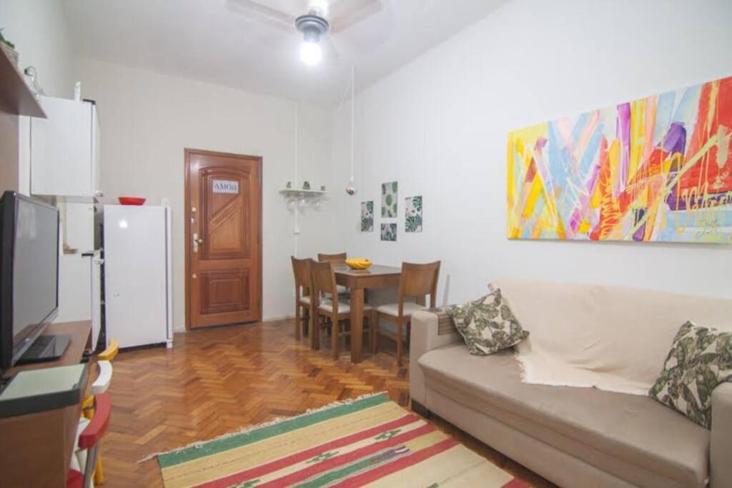 Apartamento Charmoso Na Praia De Copacabana Rio de Janeiro Exteriör bild