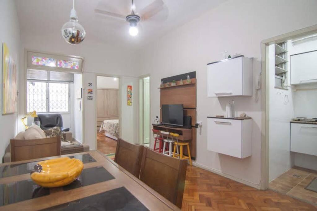 Apartamento Charmoso Na Praia De Copacabana Rio de Janeiro Exteriör bild